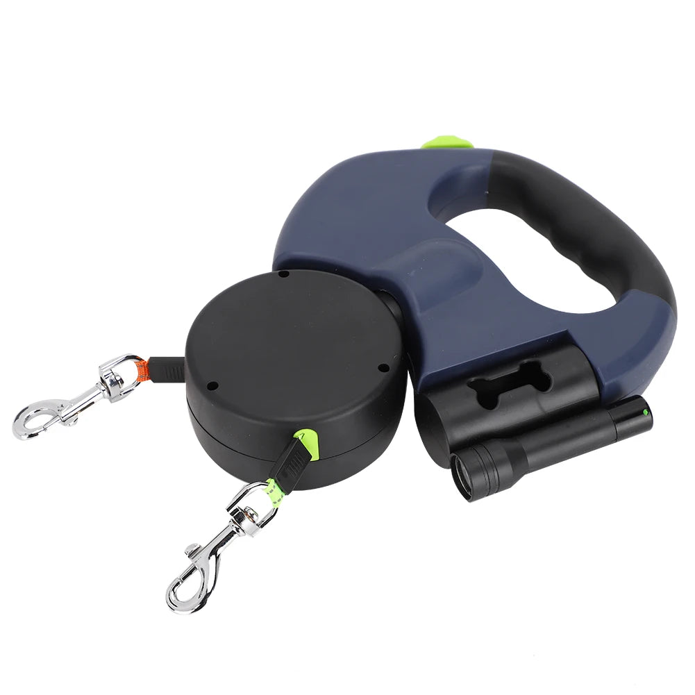 Dual-retractable Dog Leash